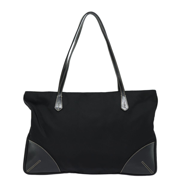 PRADA Shoulder Bag Nylon Black Auth 81109 - Picture 2 of 16